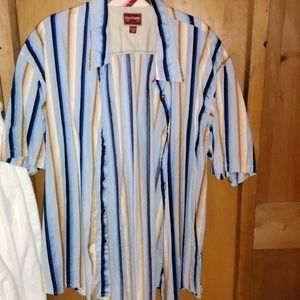 Hilfiger Red Label Short Sleeve Button Shirt XXL